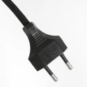 table lamp STANG up, short, with switch, with shade, with plug E27 IP20, black matt dimmable