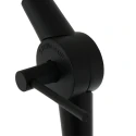 Steinhauer Luminaria de pedestal PRESTIGE CHIC cilíndrico, con interruptor, con pantalla, con brazo articulado, con enchufe E27 IP20