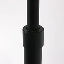 Steinhauer Luminaria de pedestal PRESTIGE CHIC cilíndrico, con interruptor, con pantalla, con brazo articulado, con enchufe E27 IP20