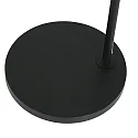 Steinhauer Luminaria de pedestal PRESTIGE CHIC cilíndrico, con interruptor, con pantalla, con brazo articulado, con enchufe E27 IP20