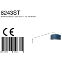 Steinhauer Luminaria de pared ELEGANT CLASSY con interruptor, con pantalla, con alivio de tensión, con enchufe, ajustable E27 IP20