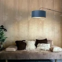 Steinhauer Luminaria de pared ELEGANT CLASSY con interruptor, con pantalla, con alivio de tensión, con enchufe, ajustable E27 IP20