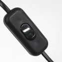 Luminaria de pared SPARKLED LIGHT cilíndrico, con interruptor, con pantalla, con enchufe, ajustable E27 IP20