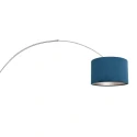 Steinhauer Luminaria de pared SPARKLED LIGHT cilíndrico, con interruptor, con pantalla, con enchufe, ajustable E27 IP20, acero cepillado 