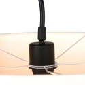 Steinhauer Luminaria de pared ELEGANT CLASSY con interruptor, con pantalla, con alivio de tensión, con enchufe, ajustable E27 IP20
