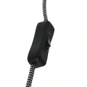 Luminaria de pared ELEGANT CLASSY con interruptor, con pantalla, con alivio de tensión, con enchufe, ajustable E27 IP20