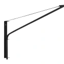 Luminaria de pared ELEGANT CLASSY con interruptor, con pantalla, con alivio de tensión, con enchufe, ajustable E27 IP20