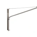 Steinhauer Luminaria de pared ELEGANT CLASSY con interruptor, con pantalla, con alivio de tensión, con enchufe, ajustable E27 IP20