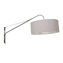 Steinhauer Luminaria de pared ELEGANT CLASSY con interruptor, con pantalla, con alivio de tensión, con enchufe, ajustable E27 IP20