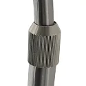Steinhauer Luminaria de pedestal SPARKLED LIGHT semicircular, con interruptor, con pantalla, con enchufe, ajustable E27 IP20