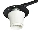 Steinhauer Luminaria de pedestal SPARKLED LIGHT cilíndrico, con interruptor, con pantalla, con enchufe, ajustable E27 IP20