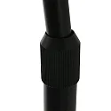 Steinhauer Luminaria de pedestal SPARKLED LIGHT cilíndrico, con interruptor, con pantalla, con enchufe, ajustable E27 IP20