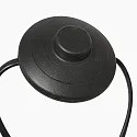 Steinhauer Luminaria de pedestal SPARKLED LIGHT cilíndrico, con interruptor, con pantalla, con enchufe, ajustable E27 IP20