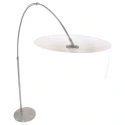 Steinhauer Luminaria de pedestal SPARKLED LIGHT cilíndrico, con interruptor, con pantalla, con enchufe, ajustable E27 IP20
