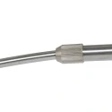 Steinhauer Luminaria de pedestal SPARKLED LIGHT cilíndrico, con interruptor, con pantalla, con enchufe, ajustable E27 IP20