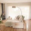 Steinhauer Luminaria de pedestal SPARKLED LIGHT cilíndrico, con interruptor, con pantalla, con enchufe, ajustable E27 IP20