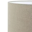 Steinhauer shade KAPPEN - Ø 50CM cylindrical, beige, mud