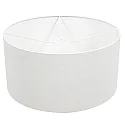 shade KAPPEN - Ø 40CM flat, cylindrical, white