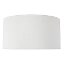 Steinhauer shade KAPPEN - Ø 40CM flat, cylindrical, white