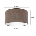 Steinhauer shade KAPPEN - Ø 40CM flat, cylindrical, mud