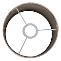 Steinhauer Pantalla KAPPEN - Ø 20CM alto, cilíndrico, plata