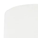 Steinhauer Pantalla KAPPEN - Ø 20CM alto, cilíndrico, blanco
