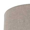 Steinhauer shade KAPPEN - Ø 20CM high, cylindrical, beige, mud