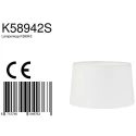 Mexlite Pantalla KAPPEN - Ø 30CM cónico, blanco