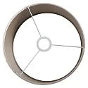Steinhauer shade KAPPEN - Ø 30CM cylindrical, silver
