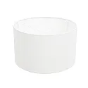 Steinhauer Pantalla KAPPEN - Ø 30CM cilíndrico, blanco