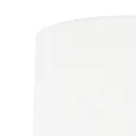 Steinhauer Pantalla KAPPEN - Ø 30CM cilíndrico, blanco