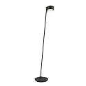 Luminaria de pedestal PUK! PRO 120 giratorio, giratorio IP20, negro mate regulable
