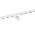 Proyector para raíl DOMY ON STREX 1.0 con adaptador IP20, blanco mate, Live Simple 