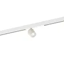 Proyector para raíl DOMY ON STREX 1.0 con adaptador IP20, blanco mate, Live Simple regulable