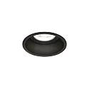 Wever & Ducré Luz downlight DEEP 1.0 estándar GU10 IP20, negro regulable