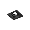LED Recessed spot PLANO 1.0, 350/500mA, 7/10W 2700K, CRi >90, rotatable/swivelling, black