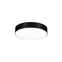 Luminaria de pared y techo ROBY 2.6 medio IP44, negro regulable