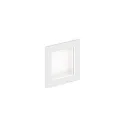 Luminaria de pared empotrable LITO WALL REC 1.0 IP20, blanco mate 
