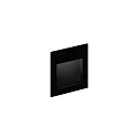 wall recessed luminaire LITO WALL REC 2.0 IP20, black matt 
