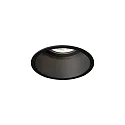 Proyector empotrado DEEPER 1.0 - LED rígido, multipower, con resortes de clip IP20, mate, negro intenso regulable