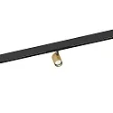 Proyector de raíl CENO 1.0 ON STREX 48V TRACK - ON/OFF para estación de trabajo VDU, conmutable, giro cardánico IP20, mate