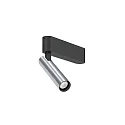 Foco MATCH CEILING SURF 1.0 IP20, aluminio, negro mate 