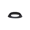 Luminaria de pared y techo TOWNA 1.0 pequeño IP44, negro regulable
