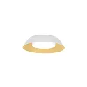 Luminaria de pared y techo TOWNA 1.0 pequeño IP44, dorado, blanco regulable