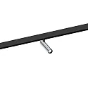 Proyector para raíl MATCH ON STREX 1.0 con adaptador IP20, aluminio, negro mate regulable