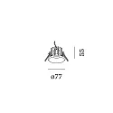 Wever & Ducré recessed luminaire TAIO IP65 CEILING REC 1.0 IP65, white matt  9W 350lm 2700K CRI 90-100