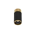 Luminaria de techo TRACE CEILING SURF 1.0 IP20, champán, negro mate regulable