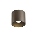 Luminaria de techo RAY CEILING SURF 1.0 de 1 llama IP20, color bronce regulable