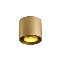 Luminaria de techo RAY CEILING SURF 1.0 de 1 llama, controlable por DALI IP20, champán regulable