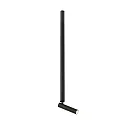 recessed spotlight MATCH STICK TRIMLESS 1.0 swivelling IP20, black matt